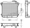 NPS DRM09001 Radiator, engine cooling